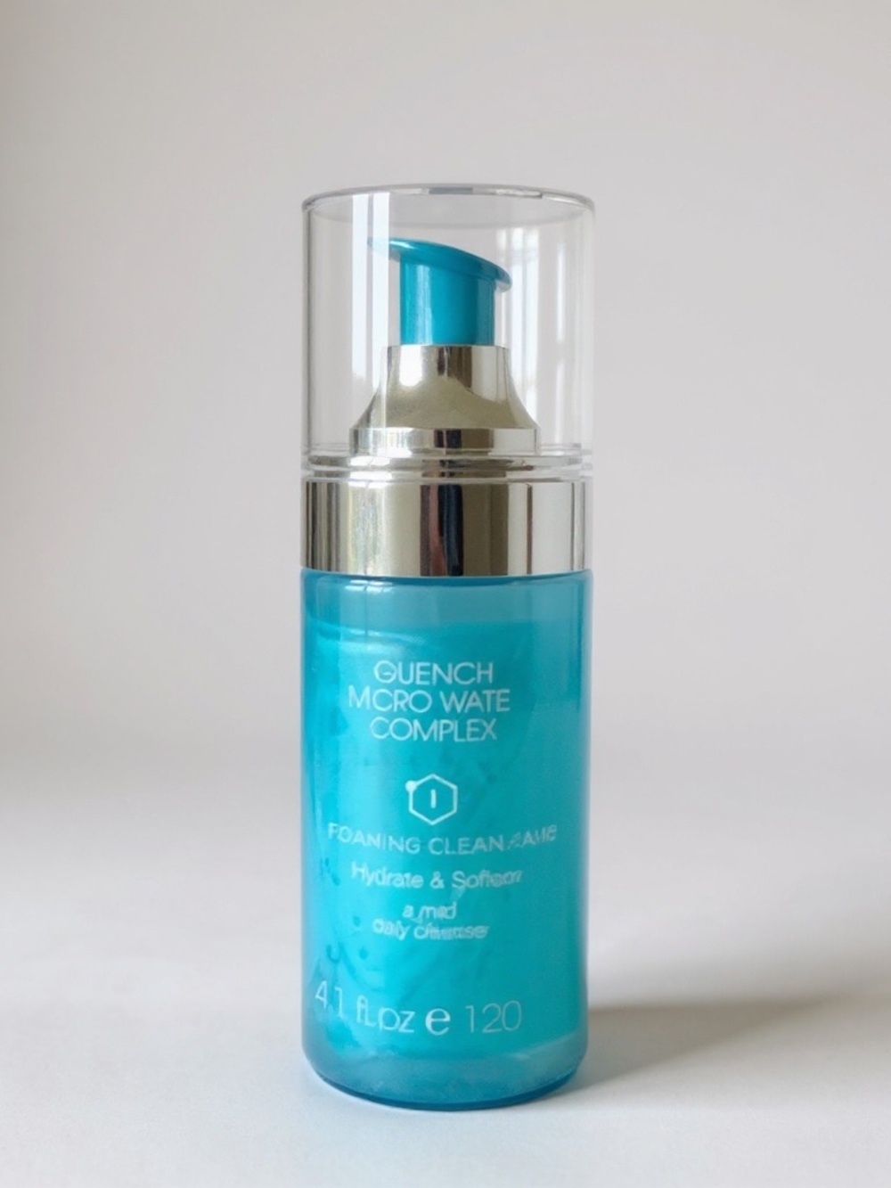 Quench Micro Water Complex Foaming Cleanser 120ml New!